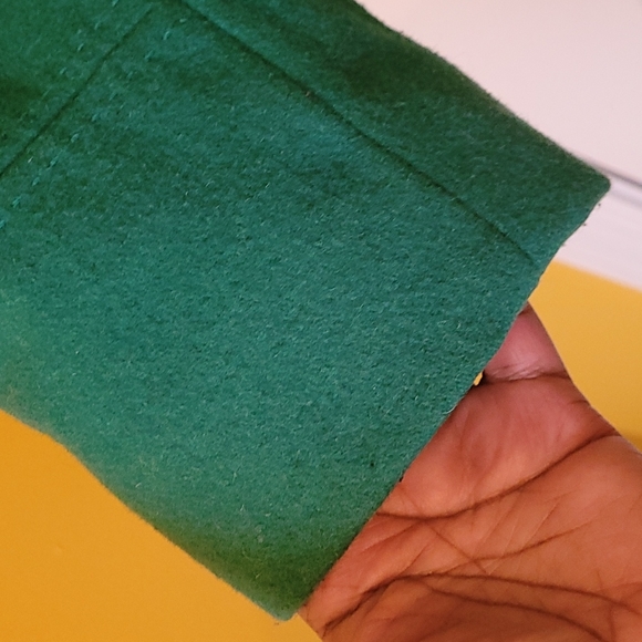 Merona Green Wool Coat - Picture 4 of 16